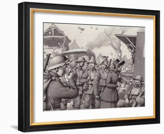 Women from the Salvation Army During the Great War-Pat Nicolle-Framed Giclee Print