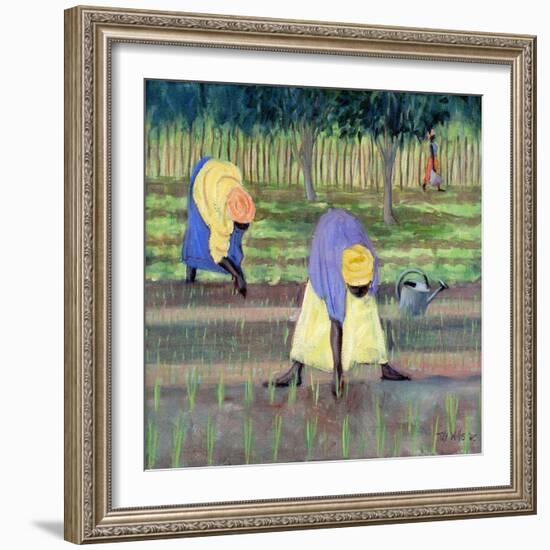 Women Gardening, 2005-Tilly Willis-Framed Giclee Print