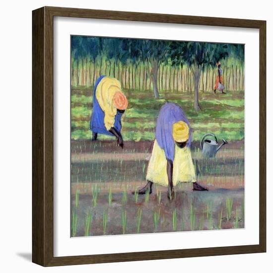 Women Gardening, 2005-Tilly Willis-Framed Giclee Print