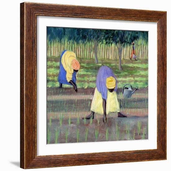 Women Gardening, 2005-Tilly Willis-Framed Giclee Print