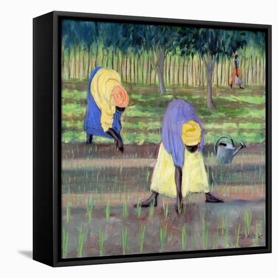 Women Gardening, 2005-Tilly Willis-Framed Premier Image Canvas