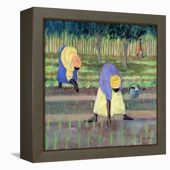 Women Gardening, 2005-Tilly Willis-Framed Premier Image Canvas