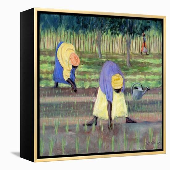 Women Gardening, 2005-Tilly Willis-Framed Premier Image Canvas