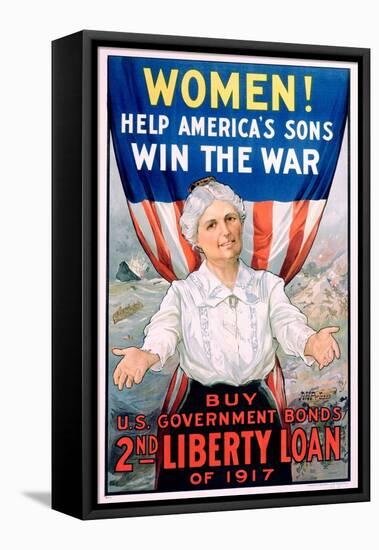 Women! Help America's Sons Win the War-R.H. Porteous-Framed Premier Image Canvas