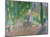 Women in a Garden, C. 1923-Henri Lebasque-Mounted Giclee Print