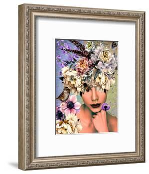 Women in Bloom-Yvonne Coleman Burney-Framed Art Print