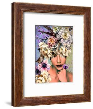 Women in Bloom-Yvonne Coleman Burney-Framed Art Print