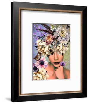 Women in Bloom-Yvonne Coleman Burney-Framed Art Print