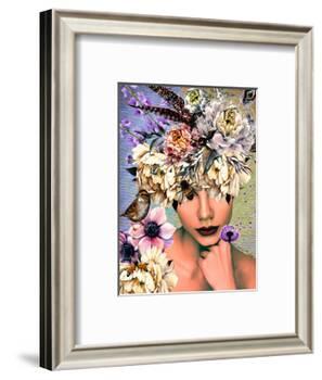 Women in Bloom-Yvonne Coleman Burney-Framed Art Print
