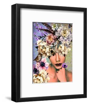 Women in Bloom-Yvonne Coleman Burney-Framed Art Print