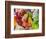 Women in Colorful Saris Gather Together, Jhalawar, Rajasthan, India-Keren Su-Framed Photographic Print