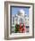 Women in Colourful Saris at the Taj Mahal, UNESCO World Heritage Site, Agra, Uttar Pradesh State, I-Gavin Hellier-Framed Photographic Print