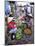 Women in Conical Hats Selling Fruit and Vegetables in Busy Central Market, Hoi An, Central Vietnam-Gavin Hellier-Mounted Photographic Print