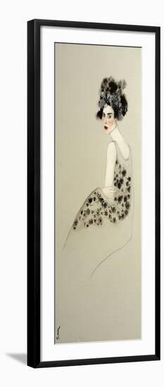 Women in Evening Dress, 2016-Susan Adams-Framed Giclee Print