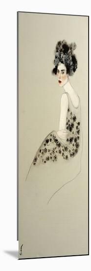 Women in Evening Dress, 2016-Susan Adams-Mounted Giclee Print