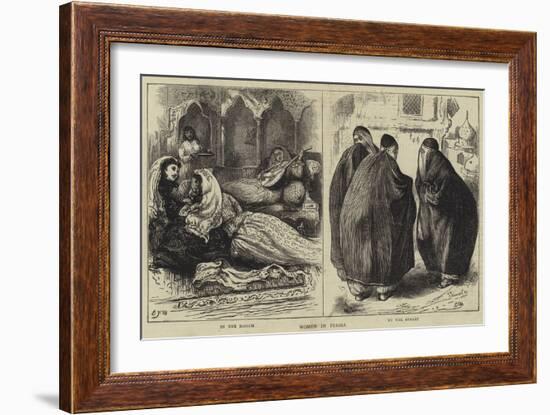 Women in Persia-Edward Frederick Brewtnall-Framed Giclee Print