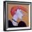 Women in Profile Series, No. 9, 1998-John Wright-Framed Giclee Print