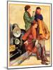 "Women in Riding Habits,"January 6, 1934-John LaGatta-Mounted Giclee Print
