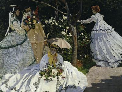 'Women in the Garden, c.1867' Giclee Print - Claude Monet | Art.com