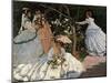 Women in the Garden-Claude Monet-Mounted Giclee Print