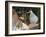 Women in the Garden-Claude Monet-Framed Art Print