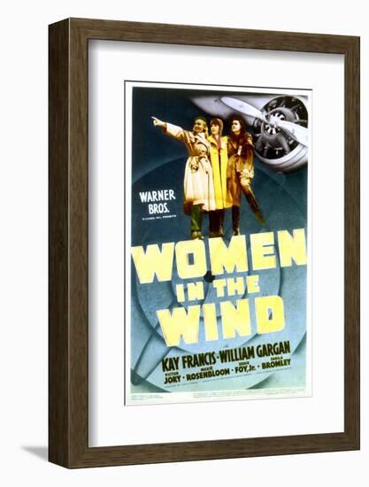 Women in the Wind - Movie Poster Reproduction-null-Framed Photo