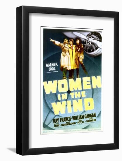 Women in the Wind - Movie Poster Reproduction-null-Framed Photo