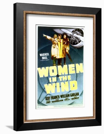 Women in the Wind - Movie Poster Reproduction-null-Framed Photo