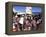 Women in Traditional Dress in Busy Tuesday Market, Solola, Guatemala, Central America-Upperhall-Framed Premier Image Canvas