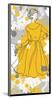 Women in Yellow Dress-Irena Orlov-Mounted Art Print