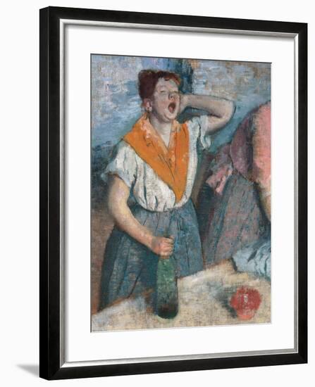 Women Ironing-Edgar Degas-Framed Giclee Print