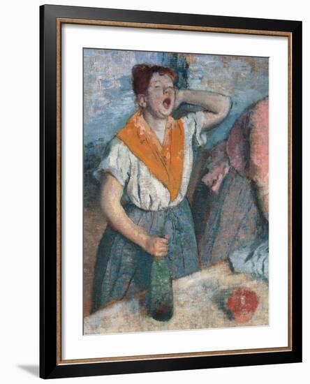 Women Ironing-Edgar Degas-Framed Giclee Print