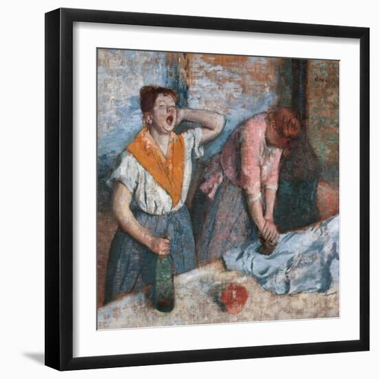 Women Ironing-Edgar Degas-Framed Giclee Print