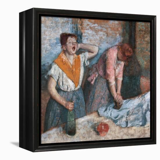 Women Ironing-Edgar Degas-Framed Premier Image Canvas