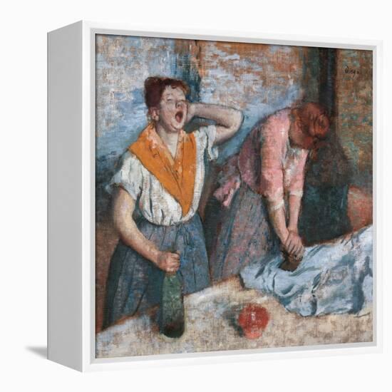 Women Ironing-Edgar Degas-Framed Premier Image Canvas