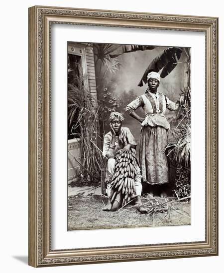 Women, Jamaica-J. W. Cleary-Framed Giclee Print