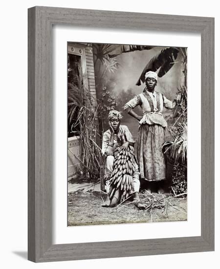 Women, Jamaica-J. W. Cleary-Framed Giclee Print