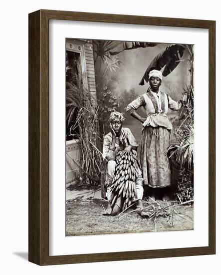 Women, Jamaica-J. W. Cleary-Framed Giclee Print