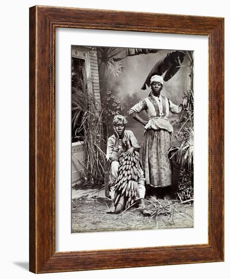 Women, Jamaica-J. W. Cleary-Framed Giclee Print
