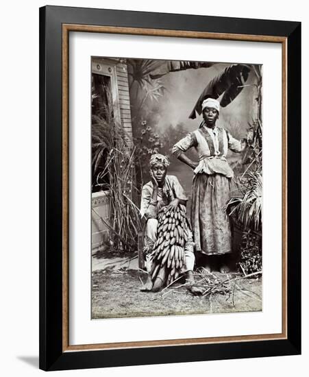 Women, Jamaica-J. W. Cleary-Framed Giclee Print