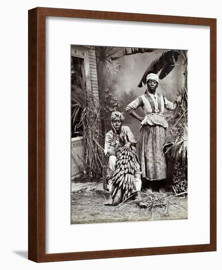 Women, Jamaica-J. W. Cleary-Framed Giclee Print