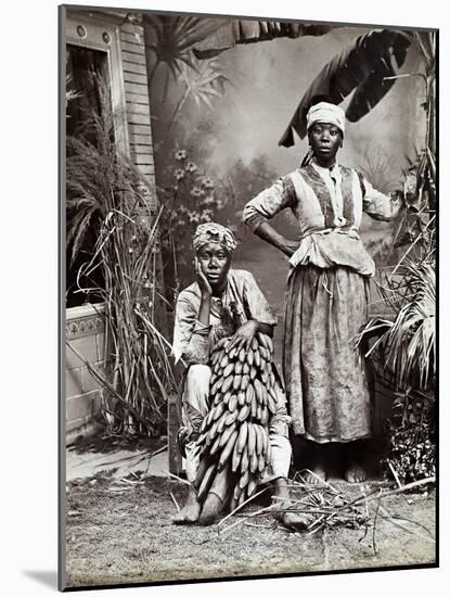 Women, Jamaica-J. W. Cleary-Mounted Giclee Print