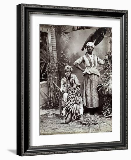 Women, Jamaica-J. W. Cleary-Framed Giclee Print