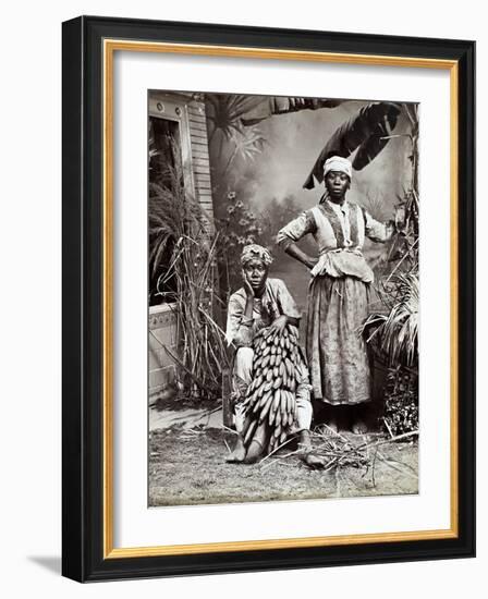 Women, Jamaica-J. W. Cleary-Framed Giclee Print