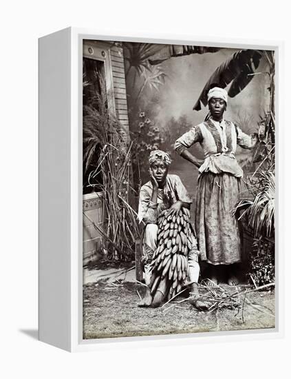 Women, Jamaica-J. W. Cleary-Framed Premier Image Canvas