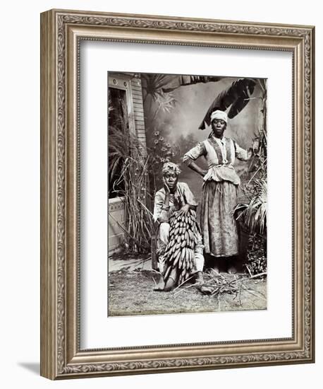 Women, Jamaica-J. W. Cleary-Framed Giclee Print