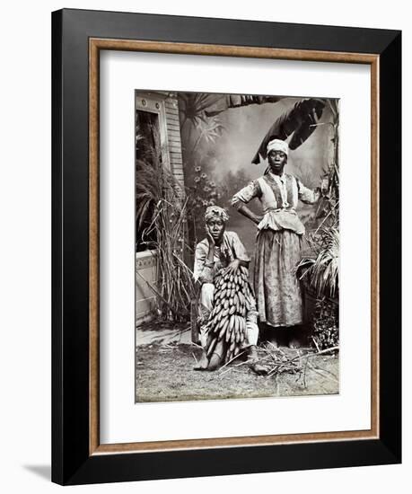 Women, Jamaica-J. W. Cleary-Framed Giclee Print