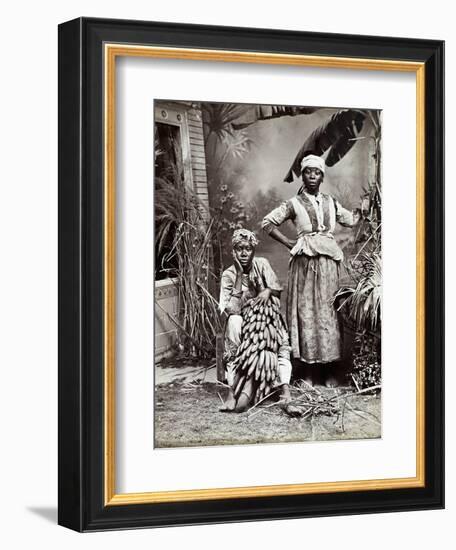 Women, Jamaica-J. W. Cleary-Framed Giclee Print