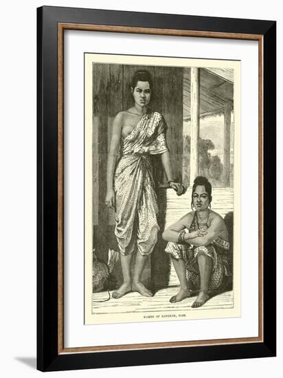 Women of Bangkok, Siam-null-Framed Giclee Print