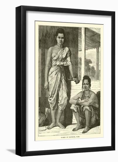 Women of Bangkok, Siam-null-Framed Giclee Print